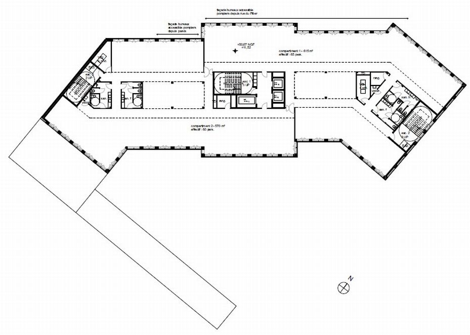 Bureau Aubervilliers 7706m² Location bureau Aubervilliers Seine-Saint-Denis OLBUR2100305 3